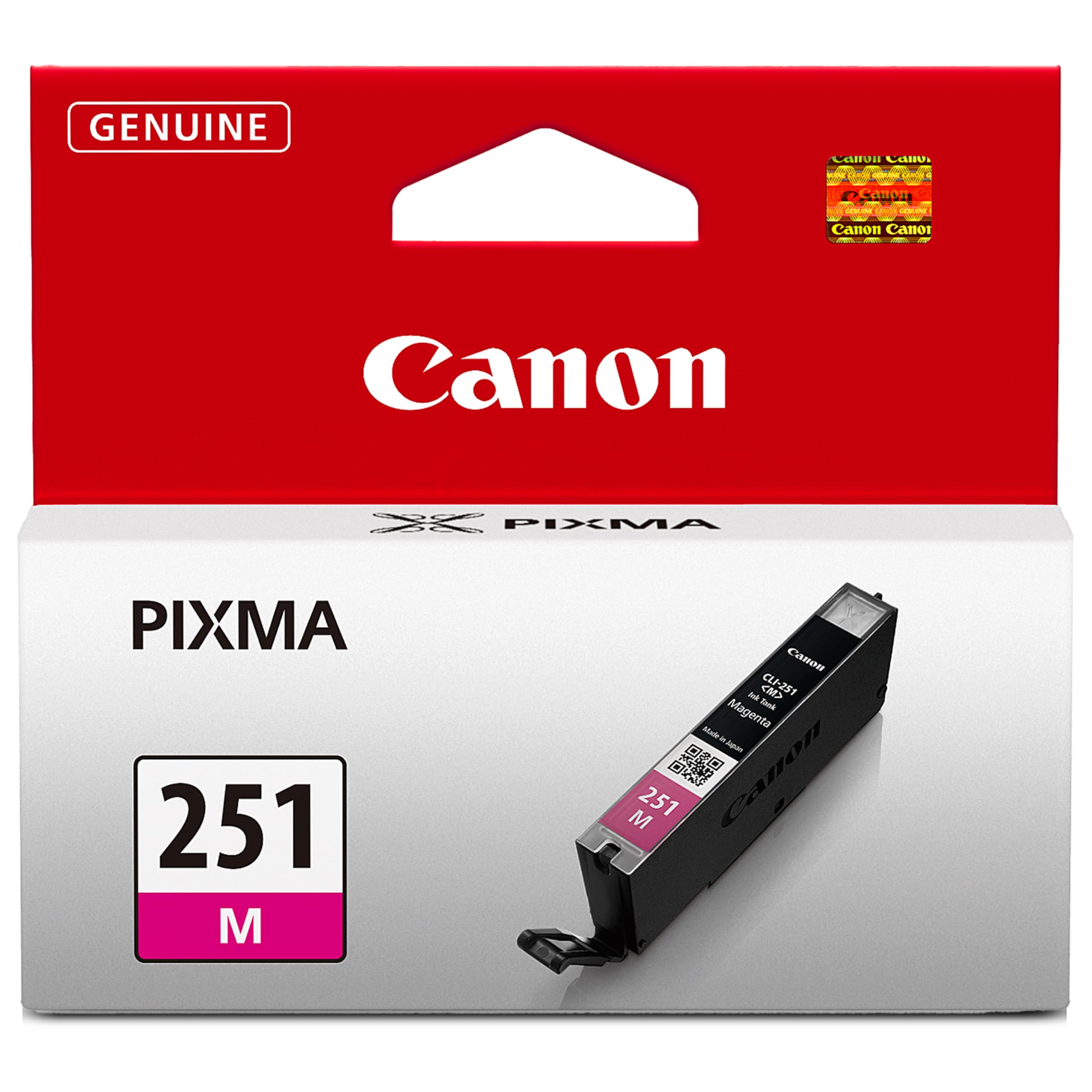 Canon CLI-251 Magenta Ink-Tank Compatible to MG6320, IP7220 & MG5420, MX922, MG5520, MG6420, MG7120, iX6820, iP8720, MG7520, MG6620, MG5620