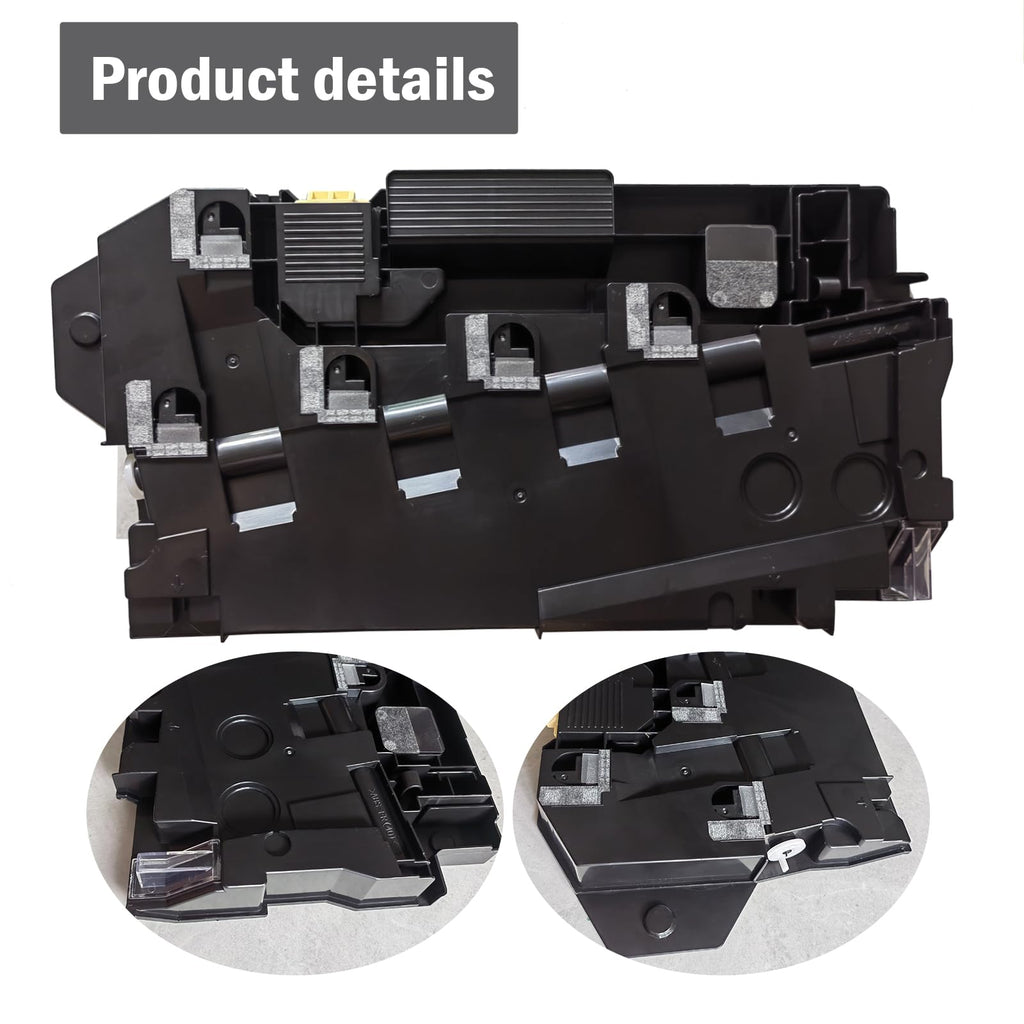 6515 Waste Cartridge 6510 Waste Toner Box Replacement for Xerox Phaser 6510 WorkCentre 6515, VersaLink C500 C505 C600 C605 108R01416 Waste Toner Cartridge for Dell H825 H625 S2825 Waste Toner Bottle