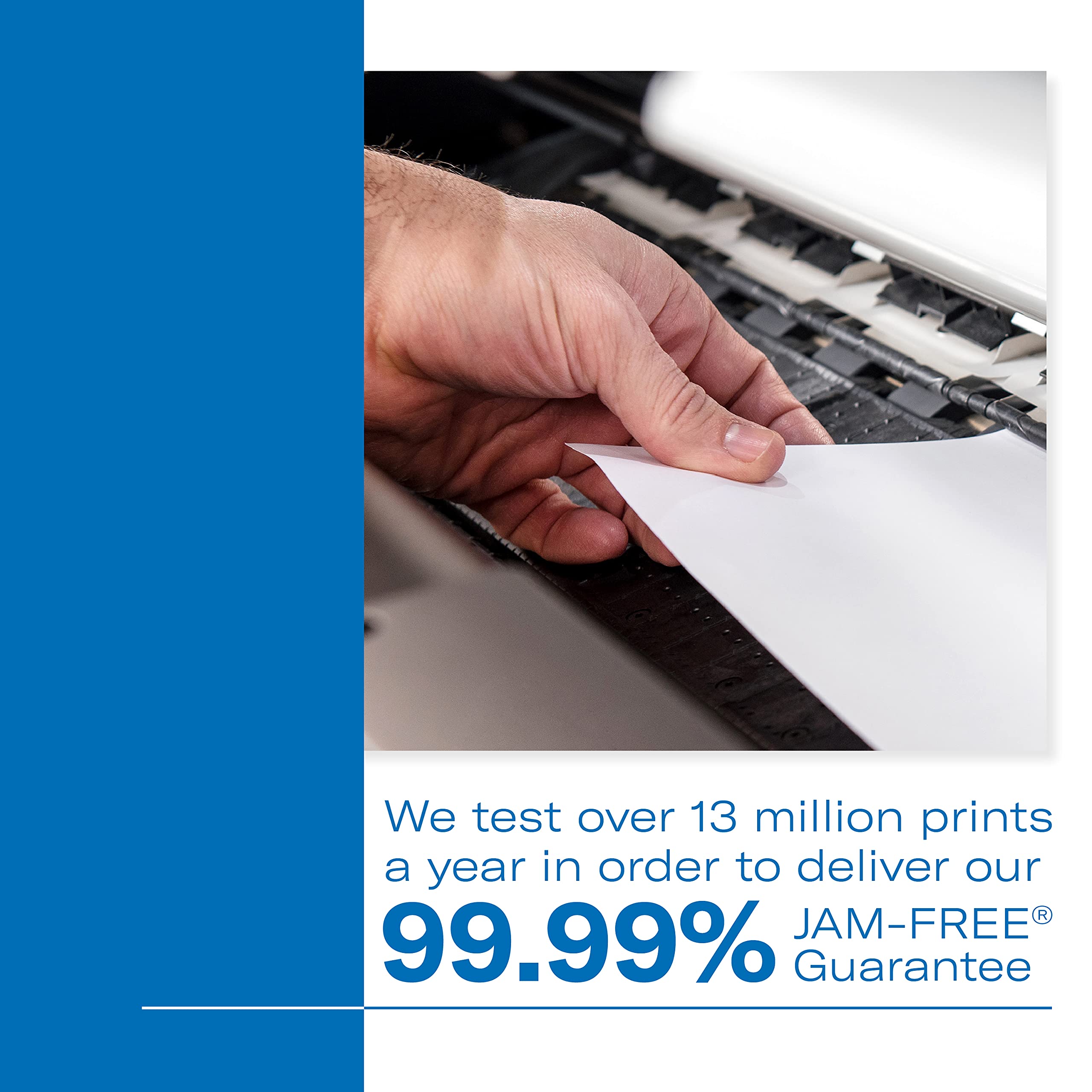 Hammermill Printer Paper, Fore Multipurpose 24 lb Copy Paper, 3 hole - 1 Ream (500 Sheets) - 96 Bright, Made in the USA