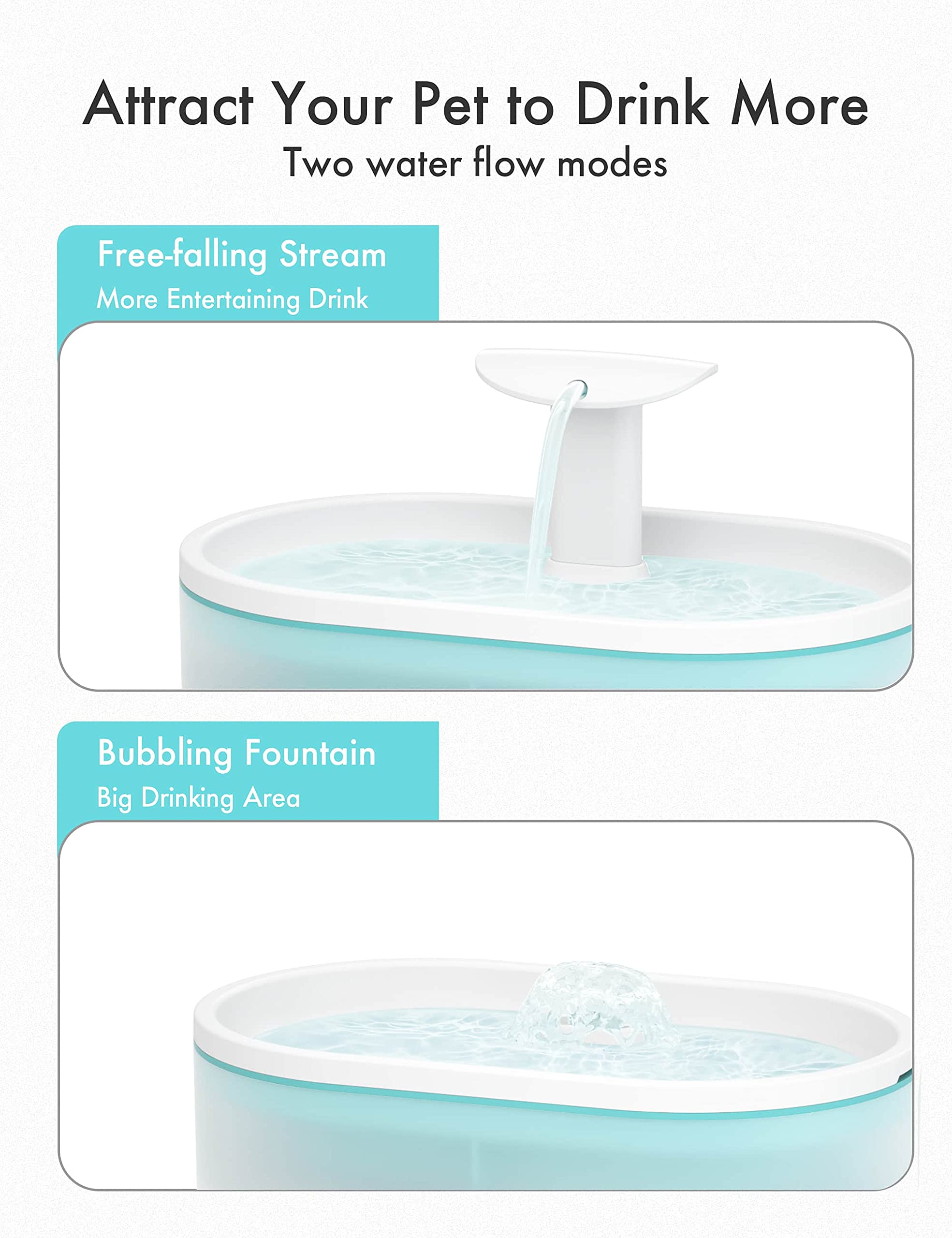 PETLIBRO Replacement Filters for Capsule Cat Water Fountain, 4 Pack