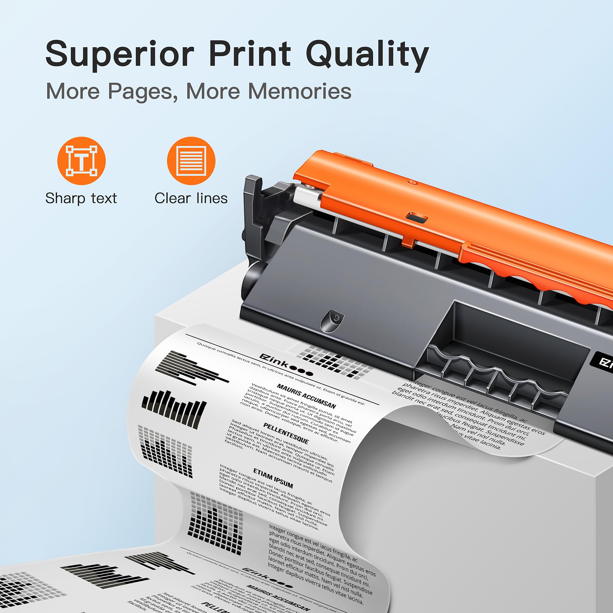 CF230A 30A Toner Cartridges 2 Pack Compatible Replacement for HP 30A CF230A for LaserJet Pro M203d, M203dn, M203dw; LaserJet Pro MFP M227sdn, M227d, M227fdn, M227fdw Printers High Capacity Black
