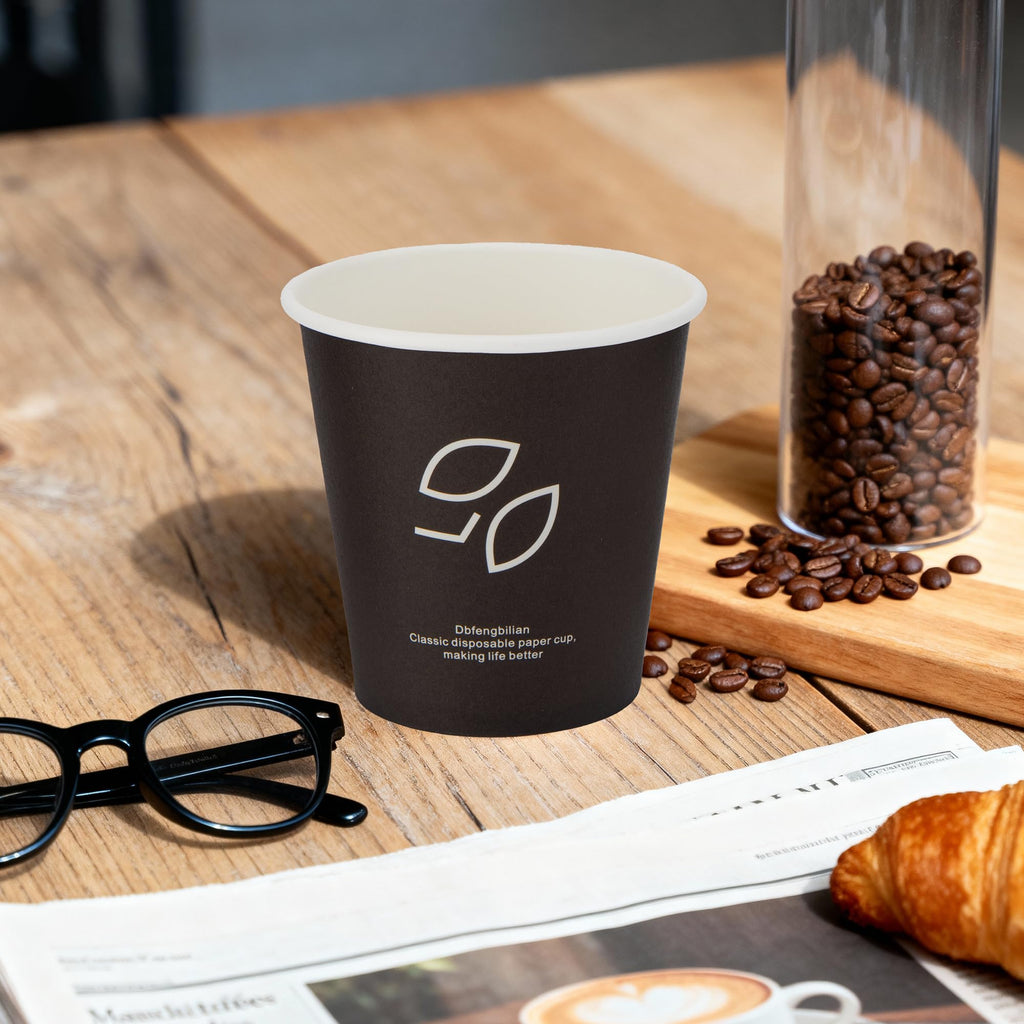 Dbfengbilian 3 oz Paper Cups, 600 Ct – Leak-Proof & Recyclable Disposable Coffee Cups, Food-Safe Poly Lining for Hot Drinks Like Espresso, Tea, and Hot Chocolate – Ideal for Office, Home, Party