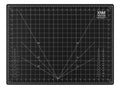 XNM Premium Self Healing Cutting Mat - 18 Inches by 24 inches - A2-3 Layer Quality PVC Construction - Dual Sided, Imperial and Metric Grid Lines - Perfect for Cutting, Sewing, and Crafts