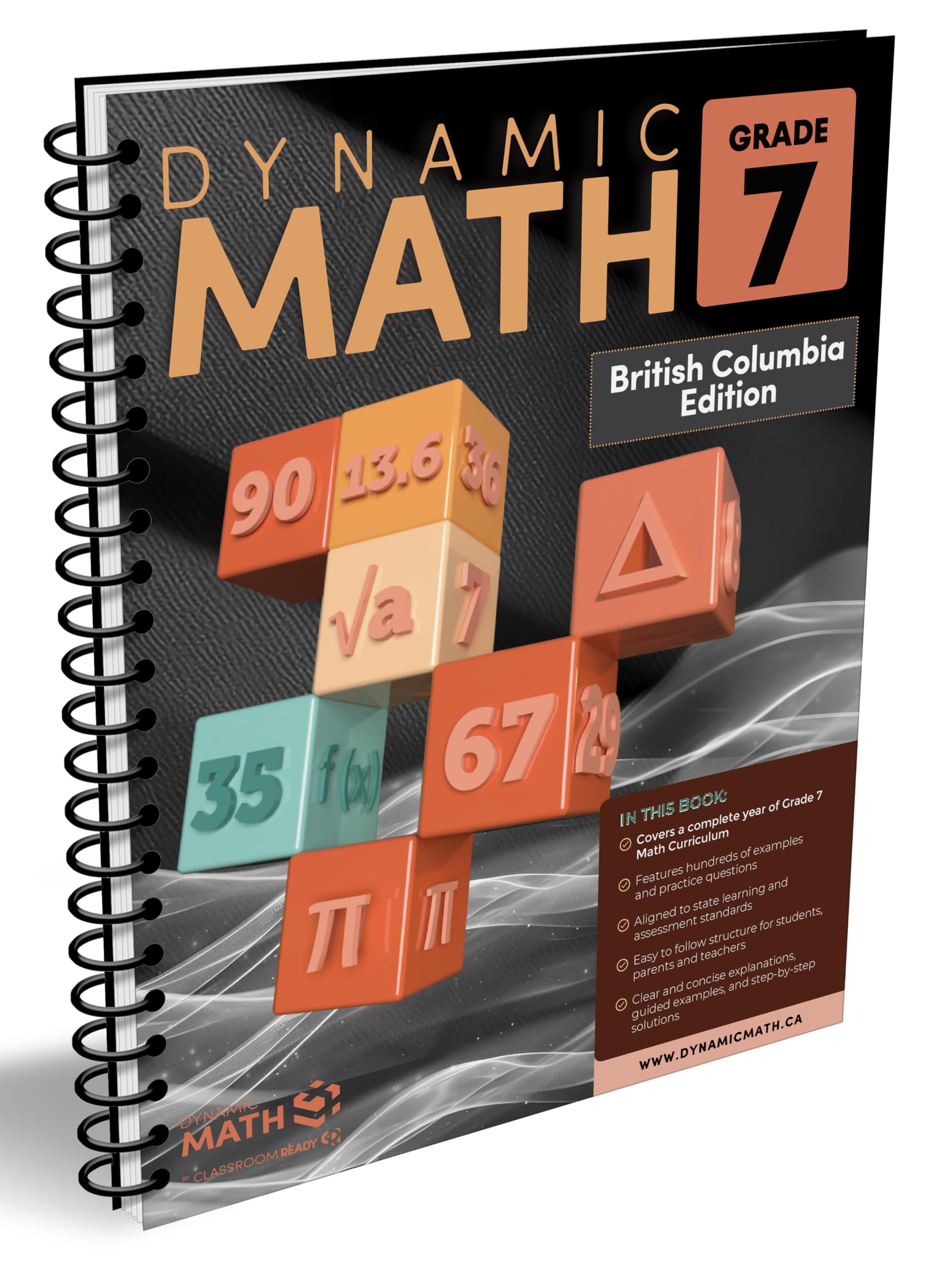 Dynamic Math Workbook - Complete Grade 7 Mathematics Curriculum (BC Edition)