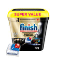 Finish® Quantum UltraMAX® Automatic Dishwasher Detergent, Fresh - Removes burnt-on stains & 24 h dried-on stains, no pre-rinse needed, 68 Tabs