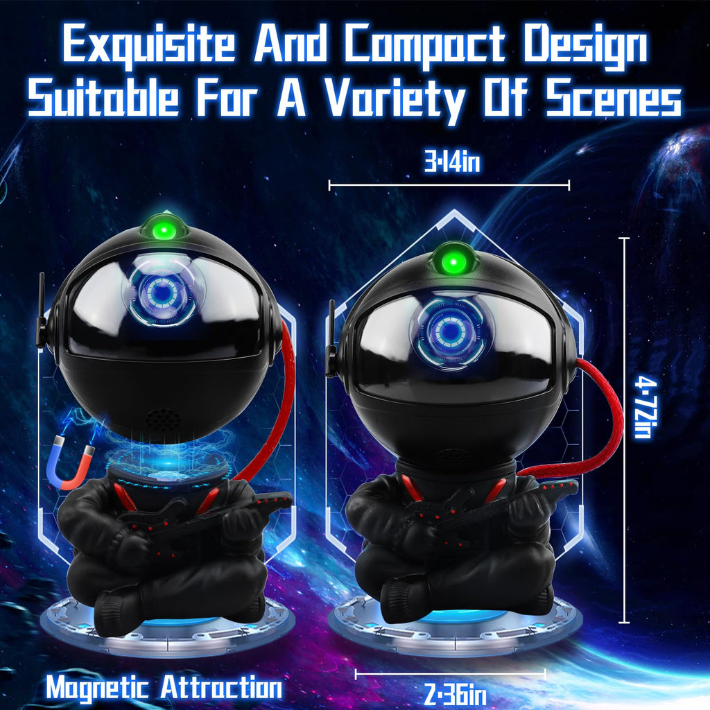 Astronaut Projector,Galaxy Projector,Astronauta Star Light,Galaxy Light Projector,Galaxy Projector for Bedroom,Projector Night Light for Kids (Black)