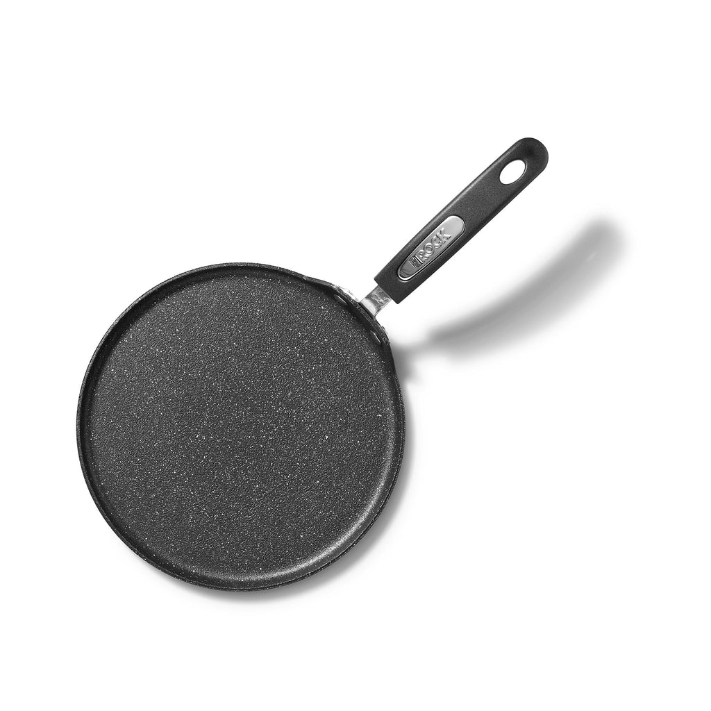 Starfrit The Rock 26cm (10") Non-Stick Multi Pan - Tawa - Durable Forged Aluminum - Induction Ready - Oven Safe - PFOA Free - Easy to Clean - Black