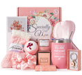 Birthday Gifts Basket for Women,Unique Get Well Soon Basket Set Self Care Package Inspirational Christmas Box Thinking of You Set for Her Relaxing Spa for Your Mom, Wife, Best Friends, Sister,female