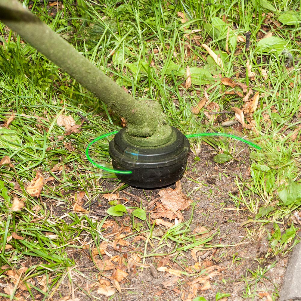 FEPITO Round .080-Inch String Trimmer Line 328ft Long Nylon Trimmer Line String for Garden String Trimmer Lawn Edger