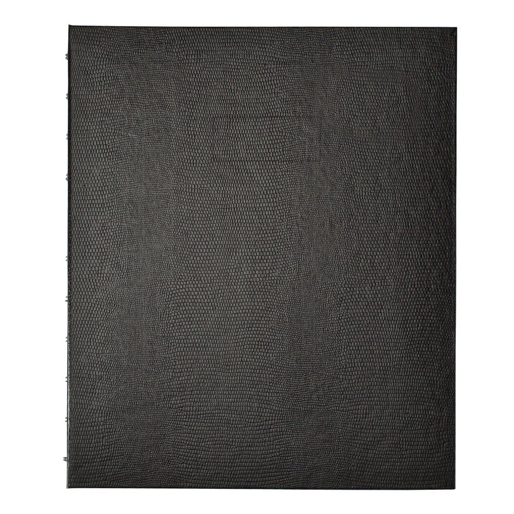 Blueline MiracleBind Notebook, 11 x 8.5 Inches, Black, 150 Pages (AF11150.81)