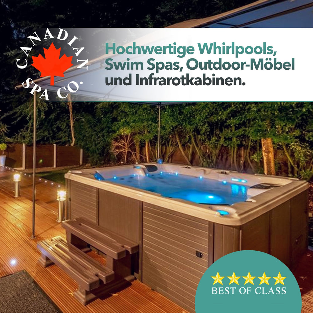 Canadian SPA CO. Hot Tub Test Strips, 150 Strips Pool and Spa Test for pH, Total Alkalinity, Free Chlorine and Bromine, Precise 3 in 1 Pool Water Testing Kit
