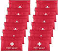 AOUTACC 12 Pack First Aid Kit Empty Bag, Travel Empty First Aid Kit Pouch for Emergency at Home, Office, Car, Outdoors, Boat, Camping, Hiking(Bag Only)