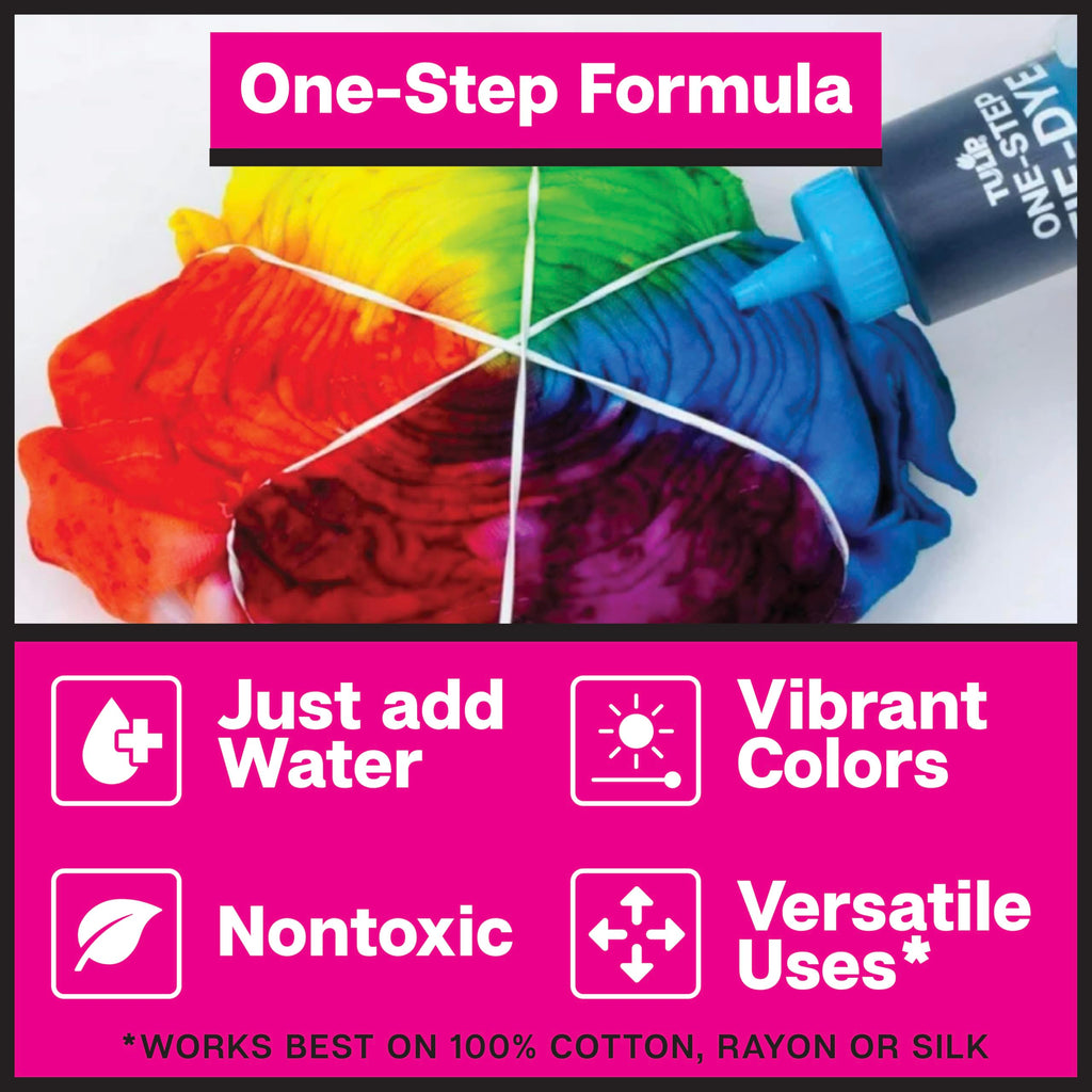 TULIP 34723 One-Step Tie Dye Party Kit
