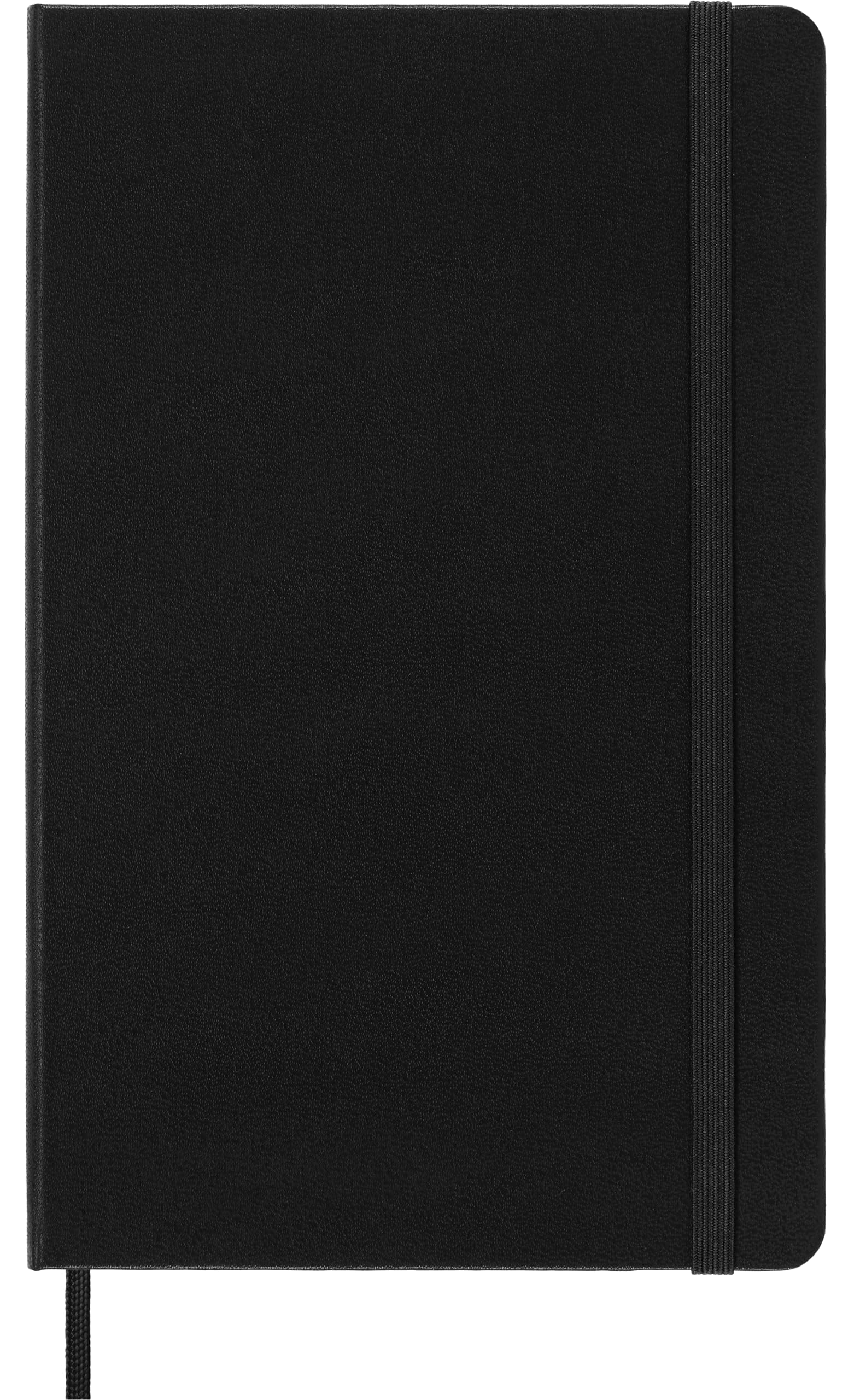 Moleskine Classic Notebook, Hard Cover, Large (5" x 8.25") Ruled/Lined, Black, 240 Pages