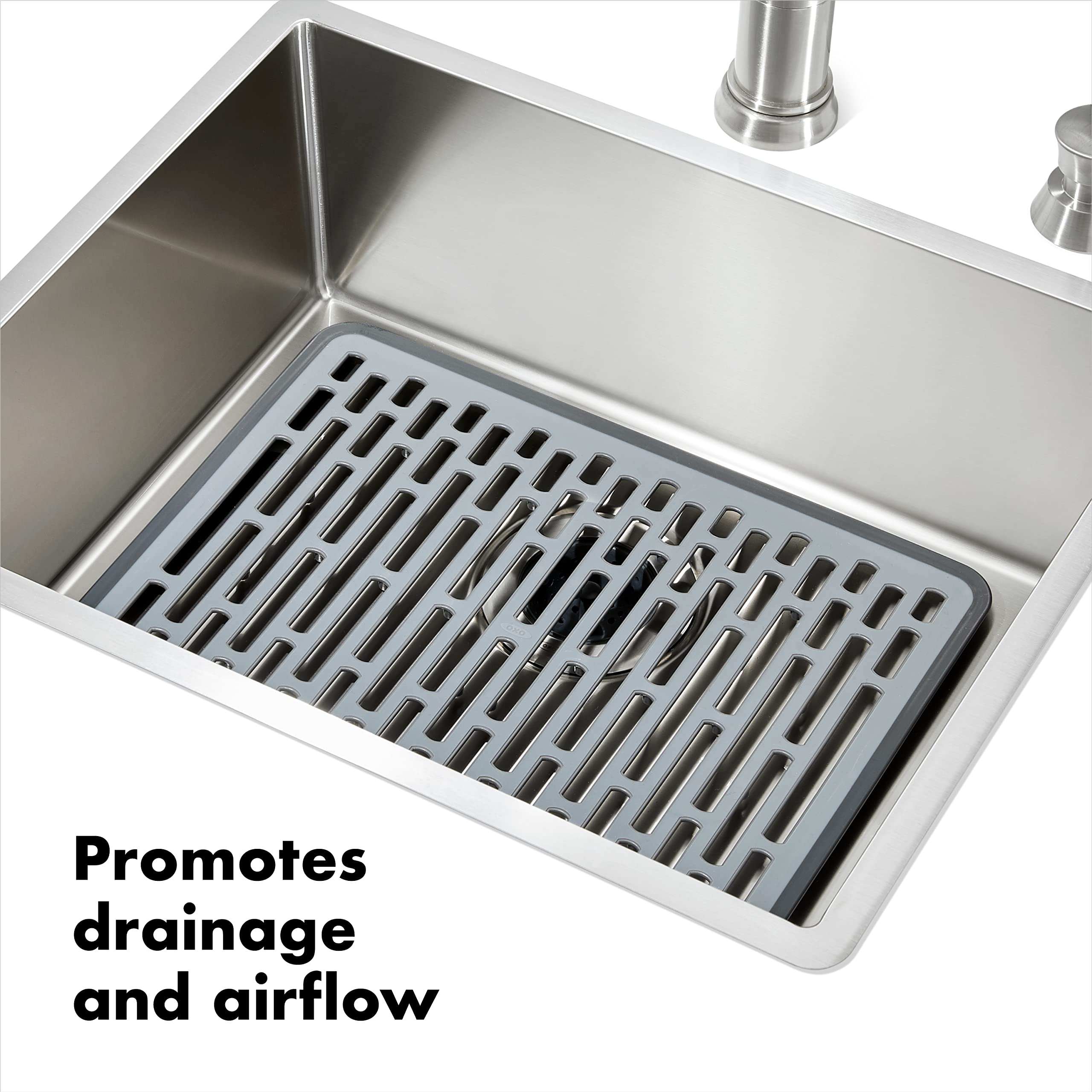 OXO Good Grips All-Silicone Sink Mat, Large