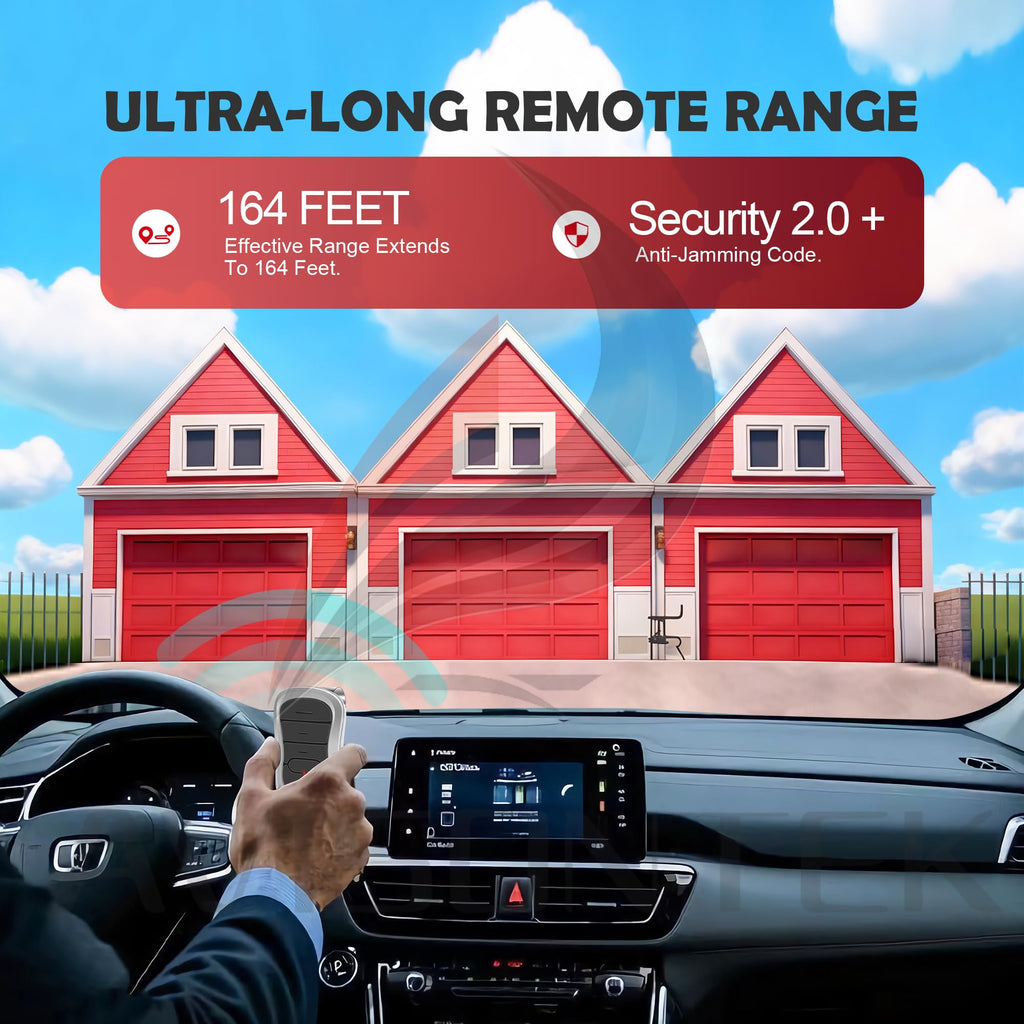 2 for Genie Garage Door Remote G3T-R/G3T-BX/G3T-A IntelliCode【3 Year Warranty】