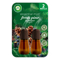 Air Wick Essential Mist – Twin Refill Fresh Pine & Juniper, 2 Refills