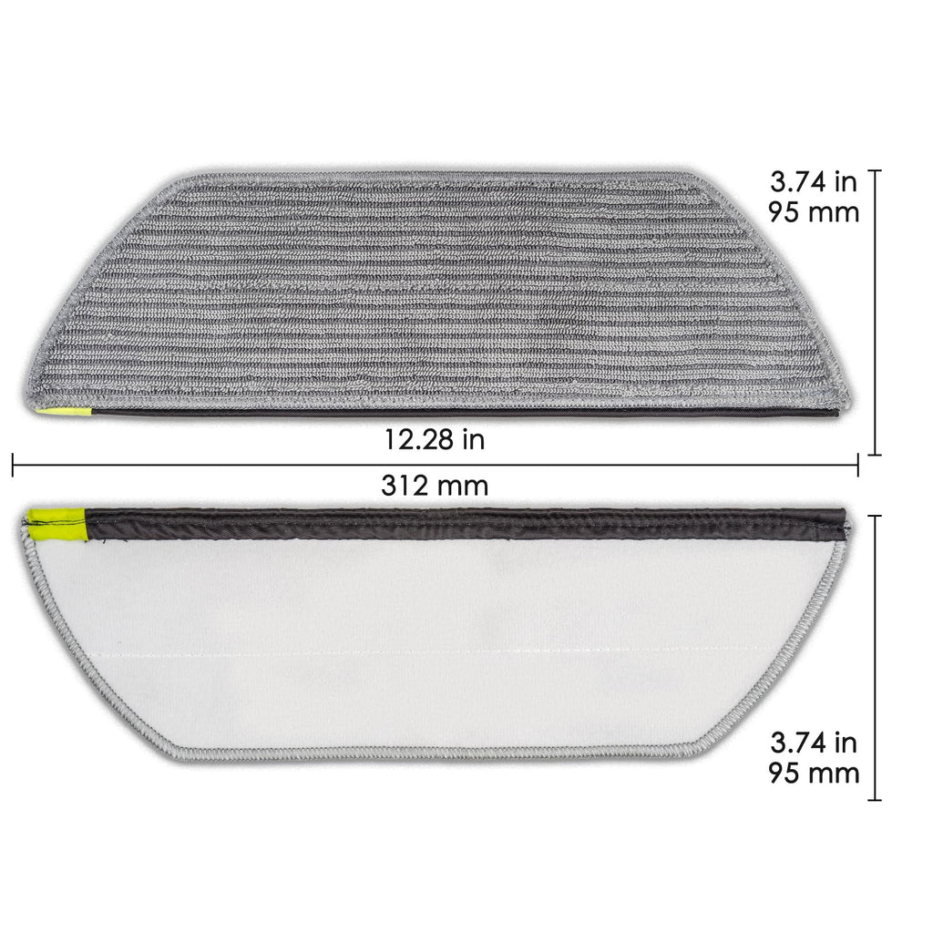 (5 Pack) RV2820ZECA RV2820YECA Replacement Mop Pads for Shark RV2820YECA RV2820ZECA PowerDetect 2-in-1 Robot Vacuum, AV2800ZE, RV2820YE, RV2820ZE, AV2820S, AV2820AE, RV2800AE, RV2800S Mop Pad