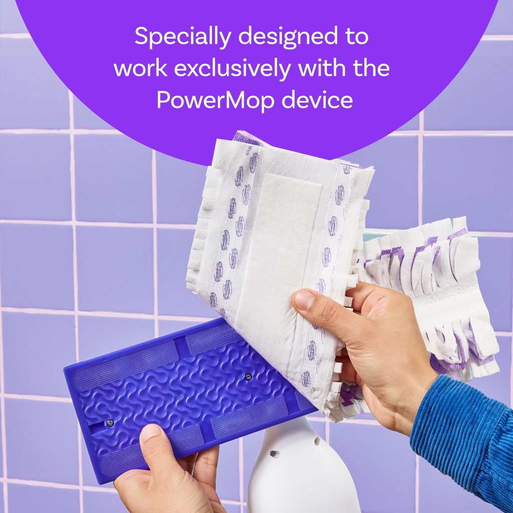 PowerMop Multi-Surface Mopping Pad Refills for Floor Cleaning, 11 count