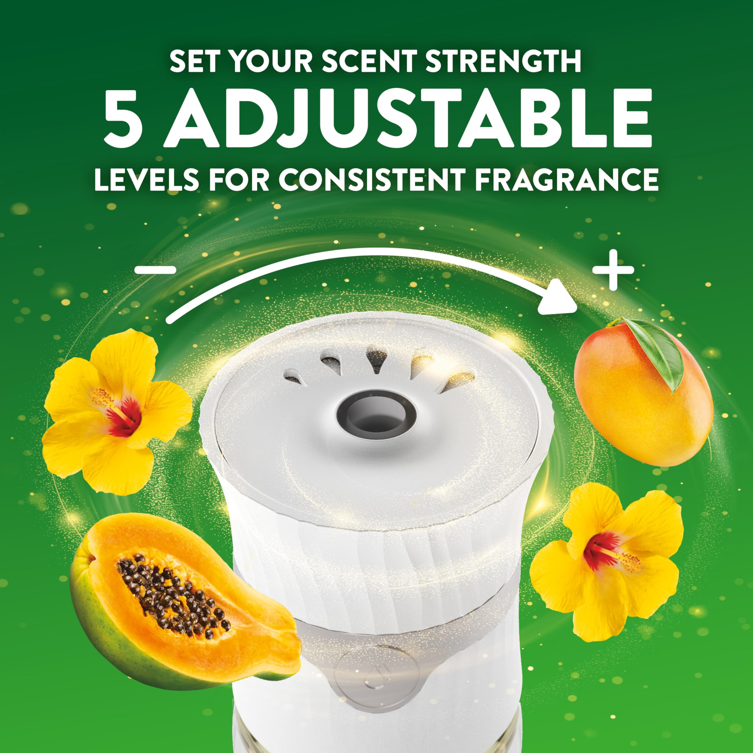 Air Wick Plug in Scented Oil Refill, 7 ct, Hawaii, Air Freshener, Essential Oils