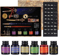 Joyeee Quill Writing Pen Ink Stationery Set, Classic Antique Pens Set with 18 Nibs, Idea for Beginners Artists Drawing, Arts Crafts Signatures, Decoration, Women Gift Selection Calligraphy Kits #87