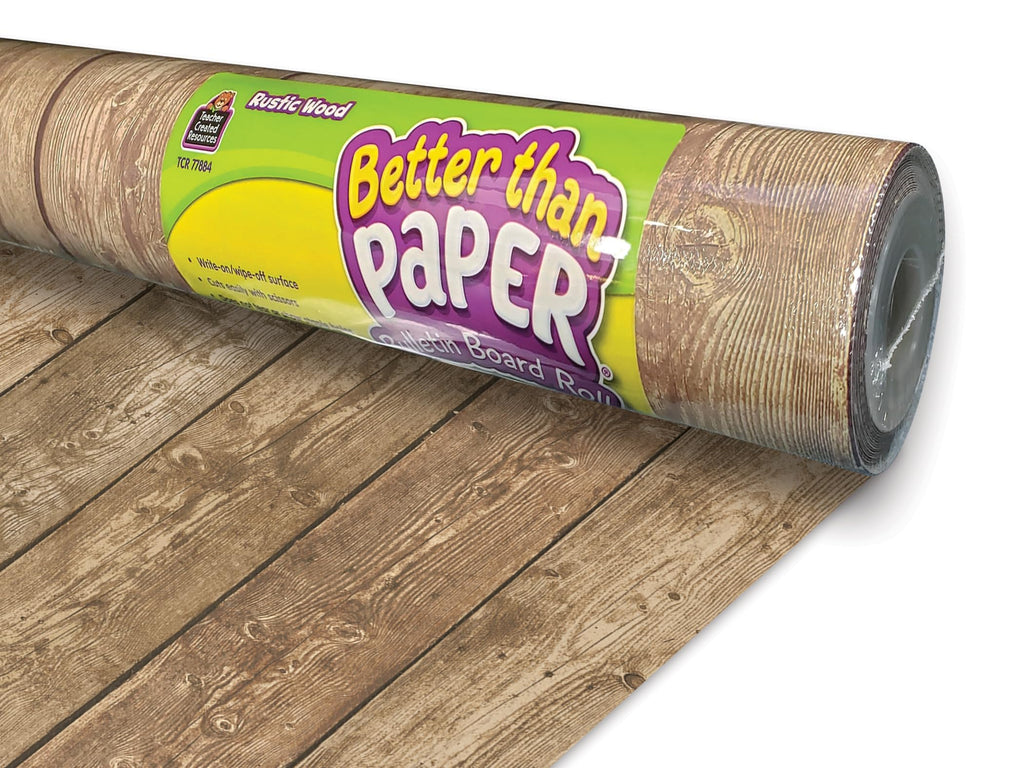 Rustic Wood Better Than Paper Bulletin Board Roll