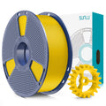SUNLU PLA+ 2.0 3D Printer Filament, Higher Toughness & Strength, Premium PLA+ Filament 1.75mm (±0.02mm), Faster 3D Printing Fits Most FDM 3D Printers, 1KG Reusable Spool, Vivid Yellow
