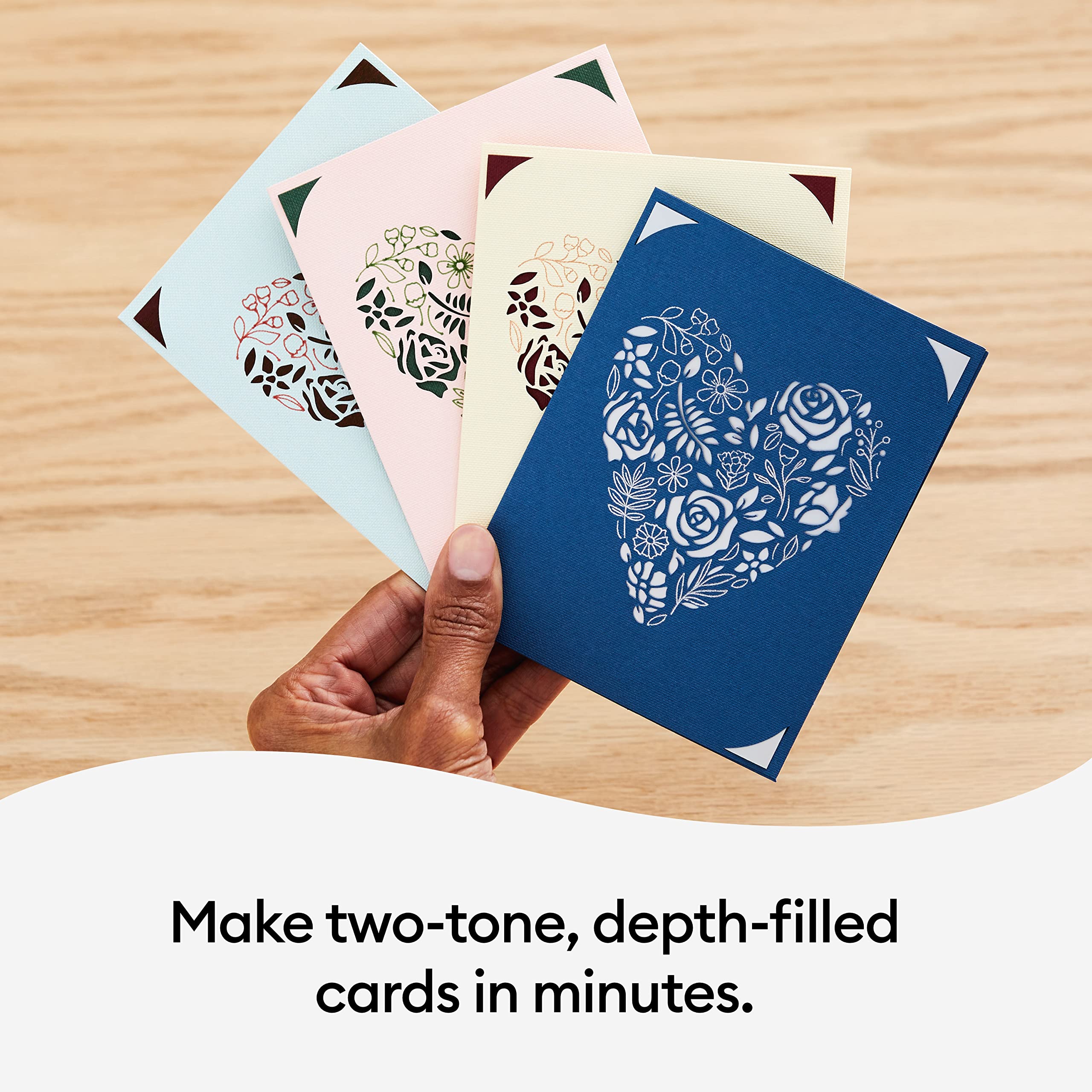 Cricut Insert Cards R40, Create Depth-Filled Birthday Cards, Thank You Cards, Custom Greeting Cards at Home, Compatible with Cricut Joy/Maker/Explore Machines, Princess Sampler (30 ct)