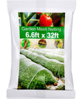 Garden Insect Mesh Netting 6.6ft x 32ft (2m x 10m), Wohohoho 1mm Ultra Fine Mosquito Netting Bug Netting Bird Netting Insect Barrier, 60 Mesh per Inch Plant Cover for Gardening Vegetables Fruits Tree