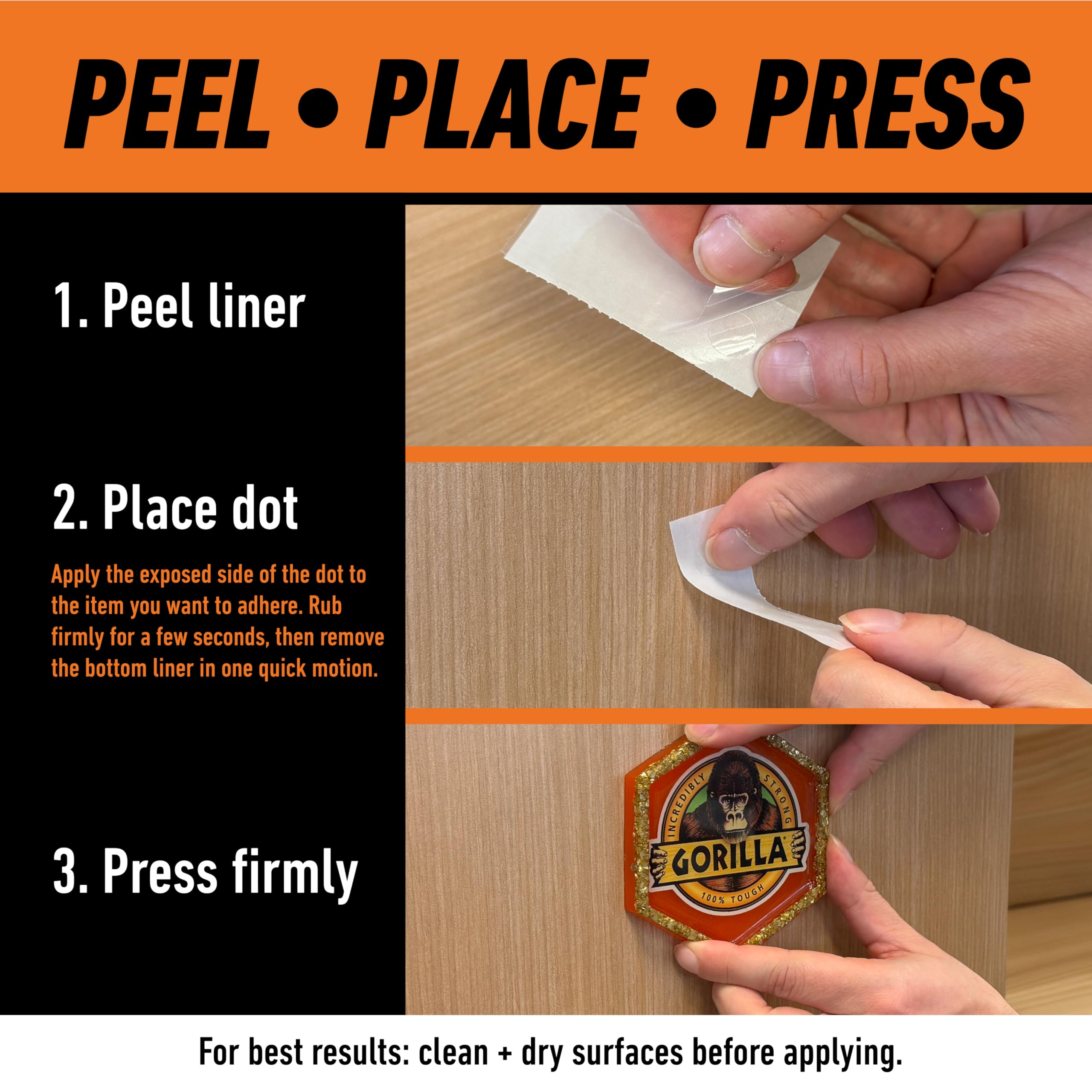 Permanent Adhesive Dots 150 ct