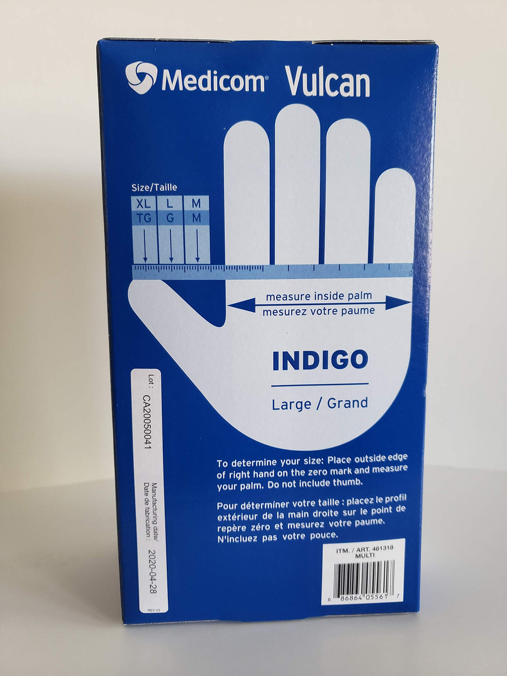 medicom vulkan Large Gloves