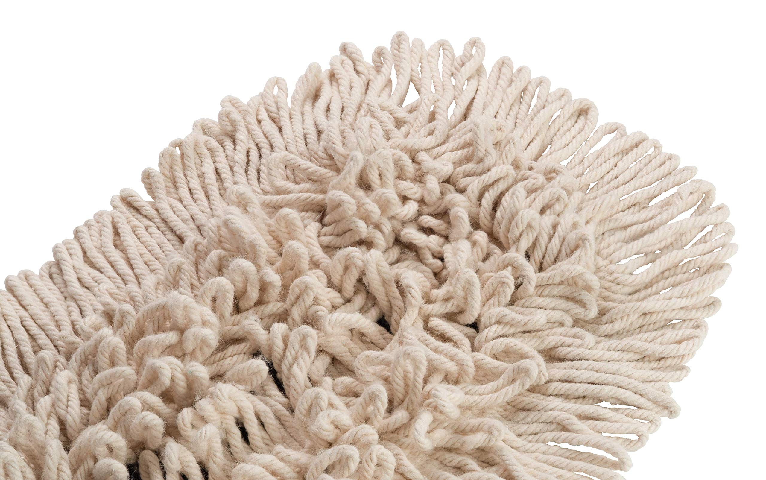 Bristles 3524 Industrial Strength Dust Mop Head 24 Inch - Disposable Cleaning Pad, 24 x 5 for Commercial and Residential Use
