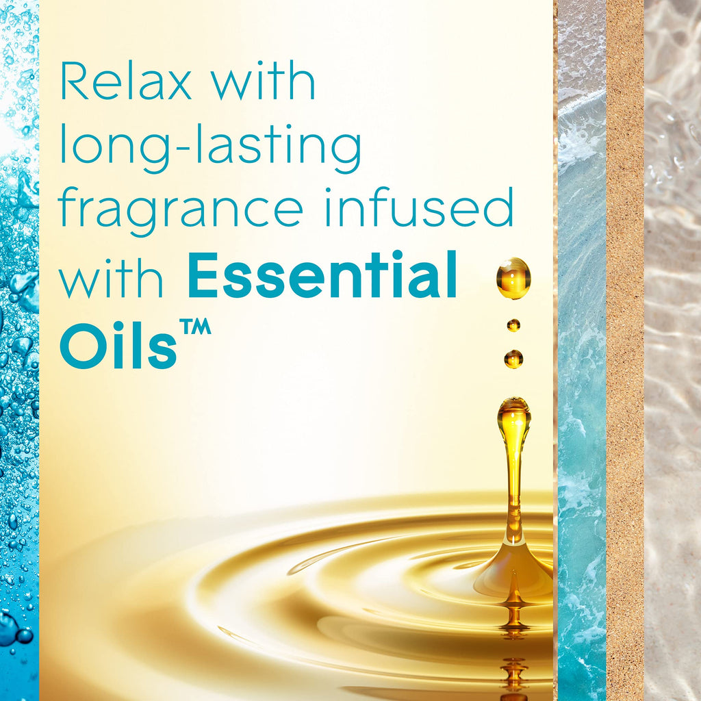 Glade PlugInsScented Oil Refill Aqua Waves, Essential Oil Infused Wall Plug In, 5 Count (Packaging May Vary)