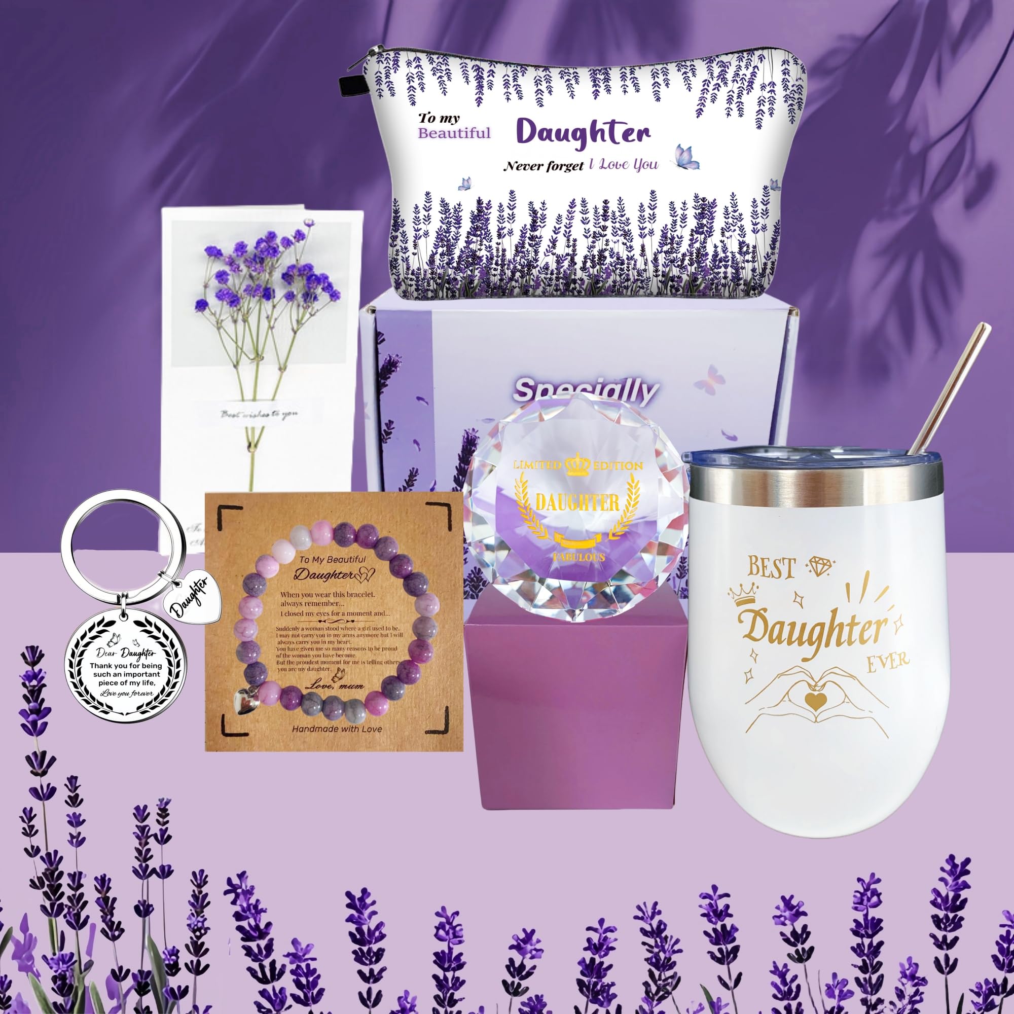 Purple Daughter Birthday & Christmas Gifts from Mum & Dad