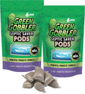 Green Gobbler Septic Saver | Septic Tank Treatment Packets | 2 Pack | 1 Year Septic Tank Supply