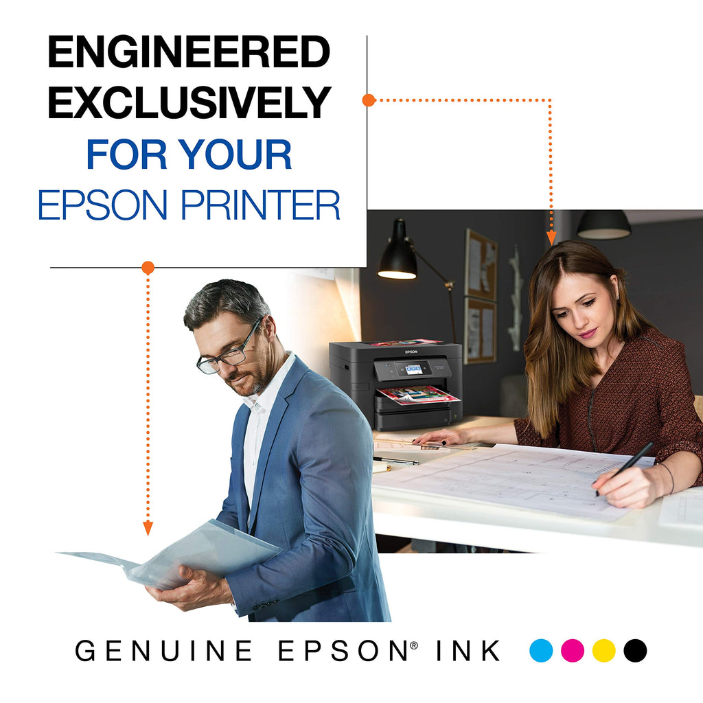 EPSON 215 Ink Standard Capacity Tricolor Cartridge (T215530-S) Works with Workforce WF-100, 110 and EC-110