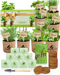 Herb Seeds Variety Pack – 9 Culinary Heirloom Seed Kits for Indoor/Outdoor Planting | Unique Gardening Gifts for Mom, Women, New Home & Kitchen | Complete Herb Garden Starter Set with Gift Packaging