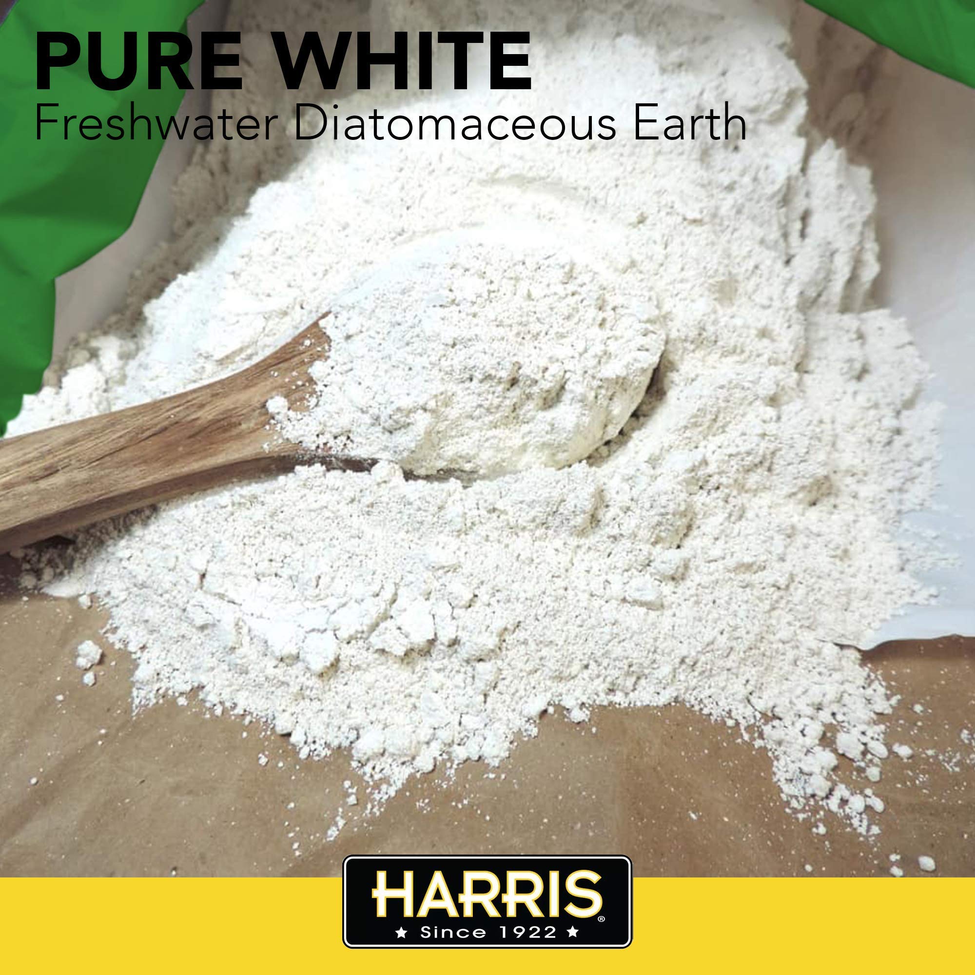 Harris Diatomaceous Earth Food Grade, 4lb w/Free Powder Duster
