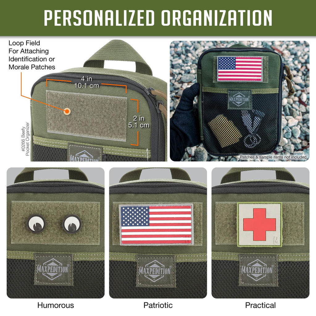 Maxpedition Beefy Pocket Organizer: OD Green