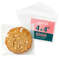 Pack It Chic - 4" X 4" Clear Self Sealing Cellophane Bags (1000 Pack) - Cookie Bags With Resealable Adhesive for Baked Goods Packaging, Candy, Treats, Bakery, Party Favors
