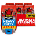 Scotch Heavy Duty Packaging Tape, 1.88 Inches x 800 Inches, 6 Rolls (142-6)