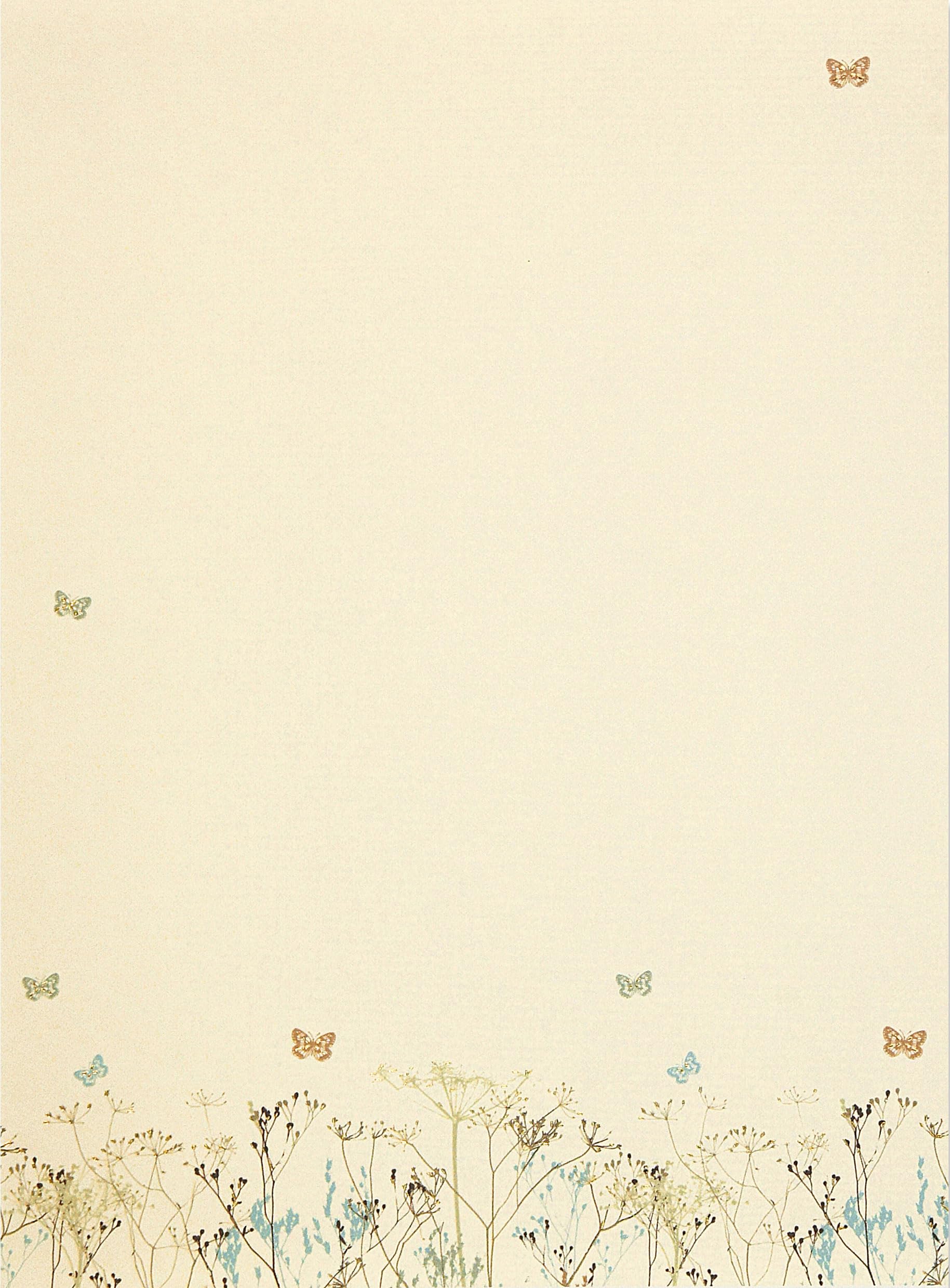 Butterflies: Letter-perfect Stationery (Letter-perfect Stationery Series) by Peter Pauper Press