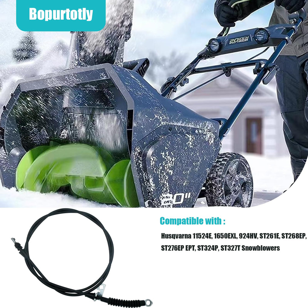 585271601 Deflector Cable Replacement for Husqvarna Poulan Jonsered Snowblowers 532420672, 532421164, 420672, 421164