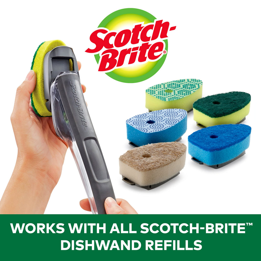 Scotch-Brite Heavy Duty Dishwand Refills, Fits All Scotch-Brite Dishwands, 10 Refills