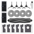 Spofan Accessories for Dreame L10s Ultra Gen 2/L10s Pro Ultra/X30 Ultra/L40s Ultra AE/L40s Ultra CE, Mova E30 Ultra Robot Vacuum, 1 Main Brush, 2 HEPA Filters, 4 Side Brushes, 4 Mop Pads, 6 Dust Bags