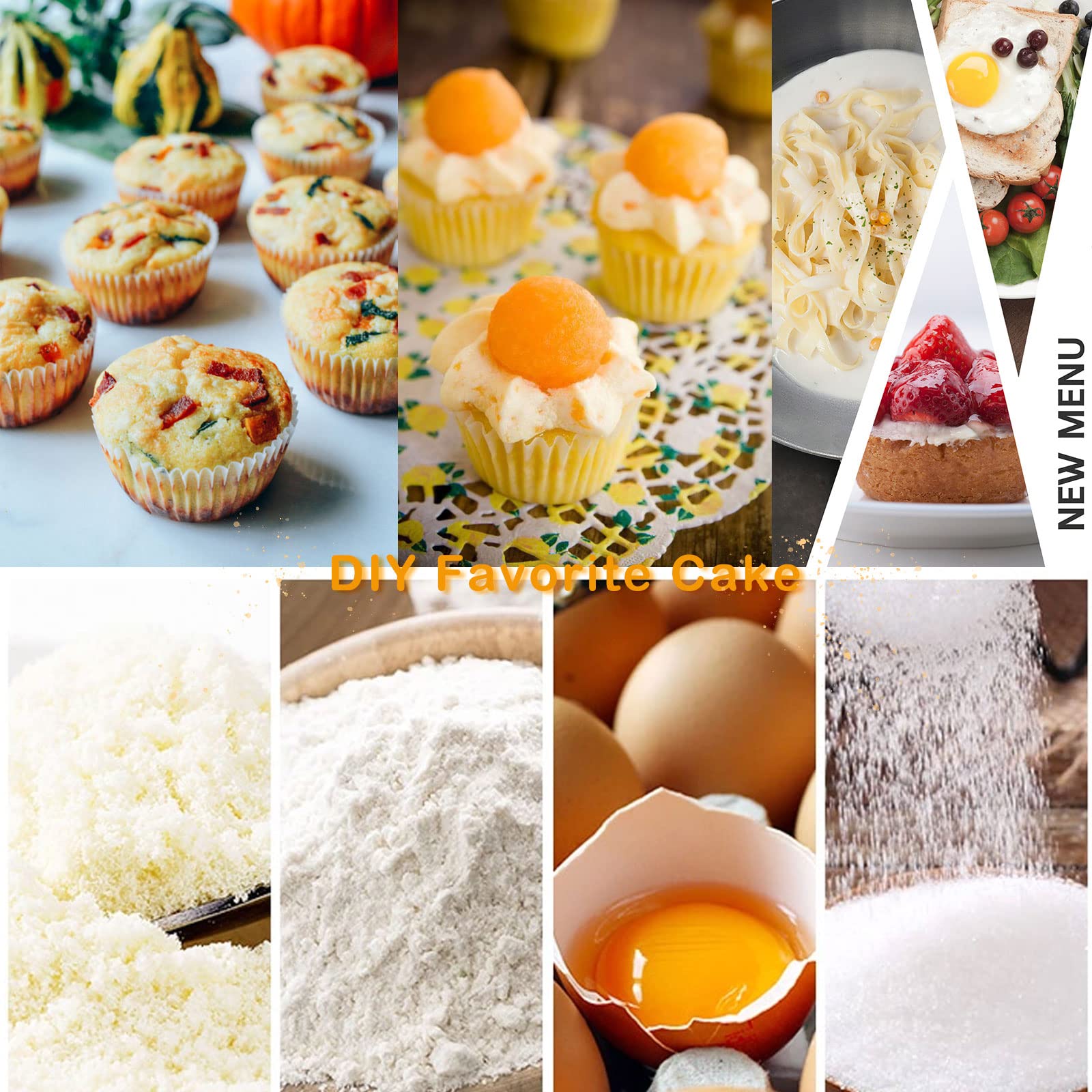 Bongpuda Silicone Muffin Pan,2 Pack 2.8" 12 Cups Silicone Egg Bites Pan,Non-Stick,Easy to Release,BPA Free,for Egg Muffins,Cupcakes, Tarts, Breads (Black + Red)