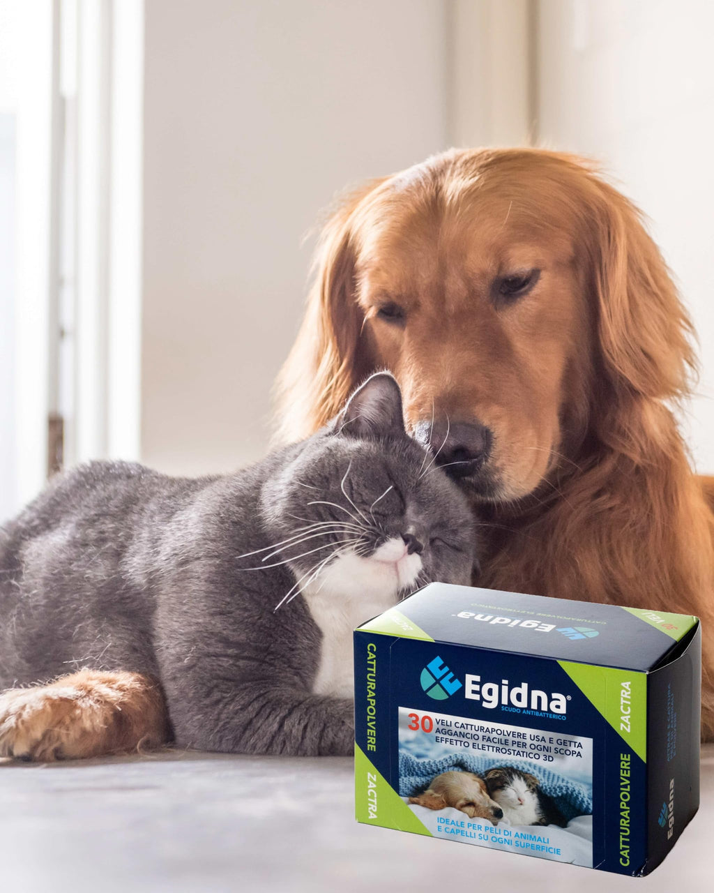Egidna Dust Trapper Cloths, 30 Pieces - Pet Heavy Duty Multi-Surface Cloth Refills for Floor Sweeping and Cleaning
