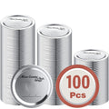 Regular Mouth Mason Jar Lids, 100 Count - 70MM Canning Lids, Ball Jar Lids, 100% Fit & Airtight Leak Proof Canning Lids for Ball Kerr Jars, Food Grade Material
