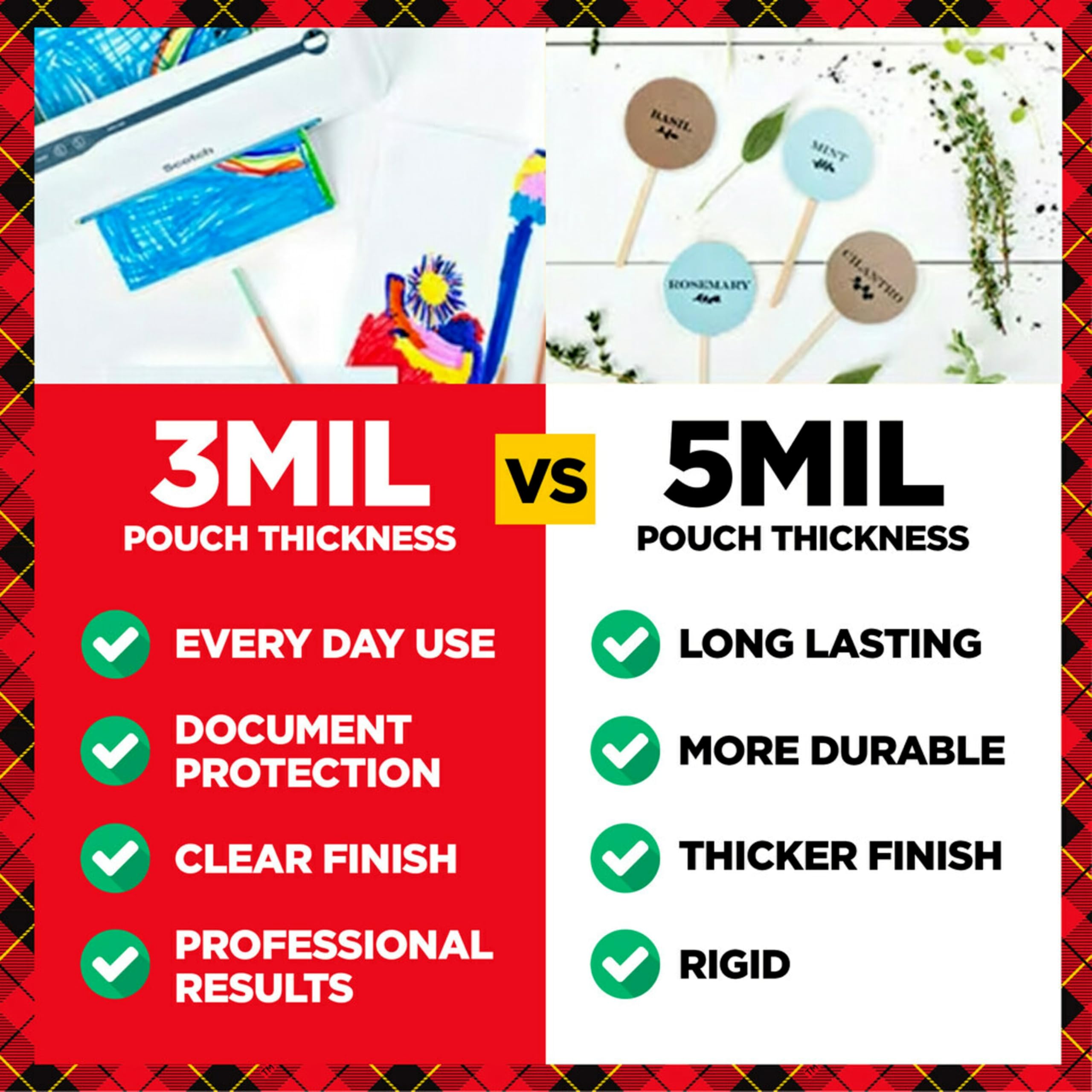Scotch Thermal Laminating Sheets, Ideal Office or School Supplies, 9 in x 11.5 in, 3-Mil Thick, 100 Laminating Pouches