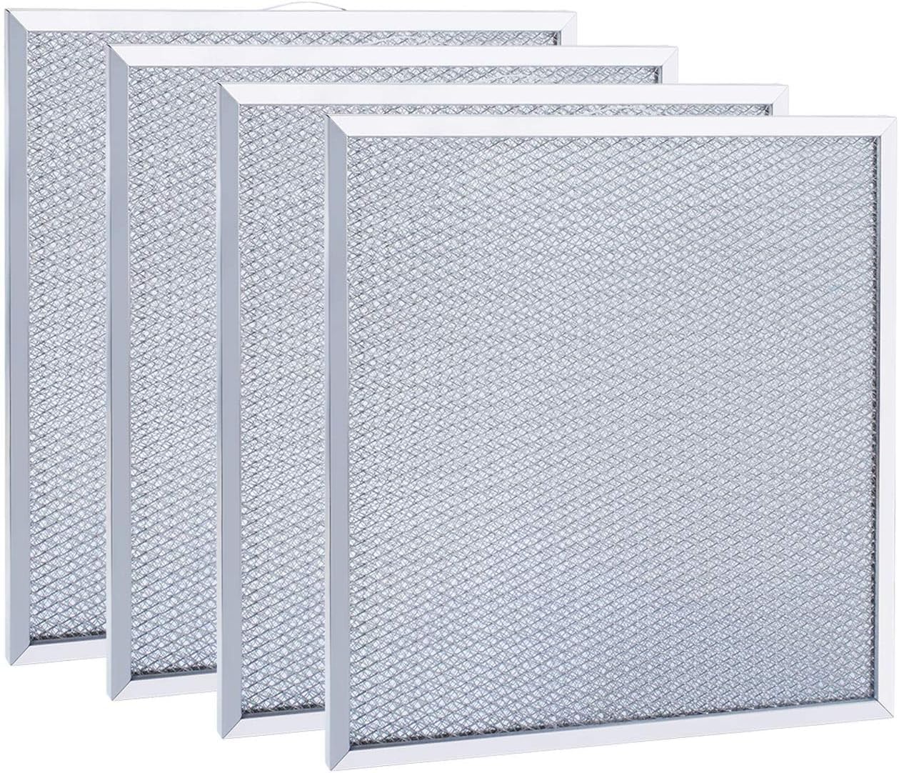 New- BPS1FA30 Range Hood Replacement Filter Compatibe with Nu-tone A-llure QS1 and WS1, 99010299 Grease Filter for Range kitchen Hood, 11-3/4" x 14-1/4" x 3/8" Aluminum 30"- 2 Pack